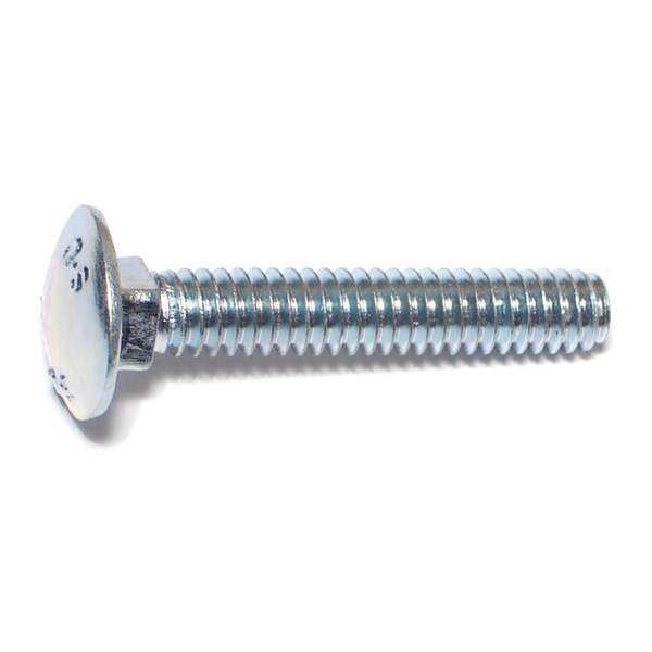 Midwest Fastener Carriage Bolt, Square Neck, 20 (Coarse), 1-1/2 in L, Steel, Zinc Plated, 100 PK 01053 - main